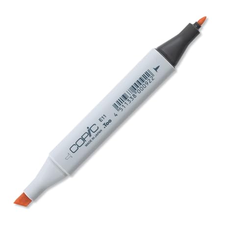 Copic Classic, Dual-Tip Alcohol Marker, E11-Copic, Barley Beige