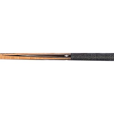 Balabushka GB9 Billiard Pool Cue Birdseye Maple, Four Point African Ebony Splice with Beautiful African Ebony Veneers