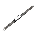 HOMSFOU Correa de Reloj con Patr�n de Mezclilla y Carcasa de Metal Correa de Repuesto para Reloj Compatible con Tomtom Touch para Uso Diario