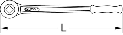 Clic de treuil 18mm 500mm KS TOOLS robustesse forgée 131.0002 - 3