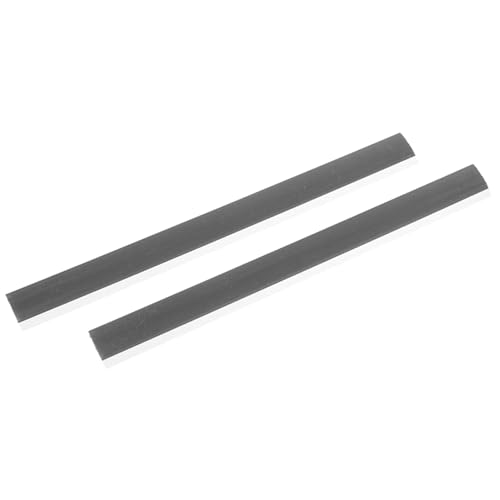 MOTHNUR 2個 ちりりプラスチック製エッジストリップ 丈夫で なちりとり交換用パーツ 実用的で便利なゴミ収納用アクセサリー