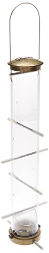 Aspects 403 Quick-Clean Thistle Tube Feeder, Large - Antique Brass #TOP19