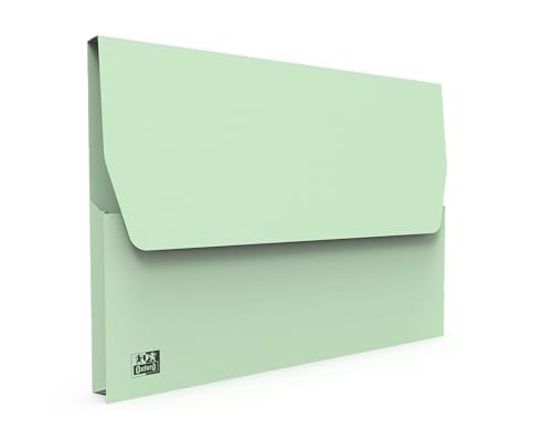 Chemises à poche Oxford vert pastel pour trier sereinement vos dossiers de maison