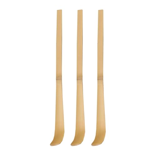 3 Japanese-Style Matcha Bamboo Tea Spoons, Tea Drinking Accessories Spoons, Powder Mixers, Matcha Tools, Bamboo Tea Drinking Spoons.