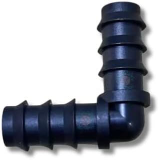 16MM Drip Elbow Connector | Drip Irrigation Accessories for Watering Home Garden | Pipe Joint Connectors (Elbow Connectors 50 Pieces)