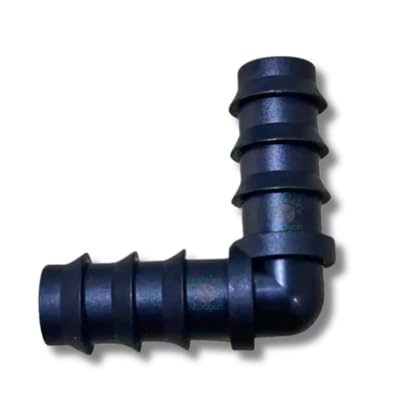 16MM Drip Elbow Connector | Drip Irrigation Accessories for Watering Home Garden | Pipe Joint Connectors (Elbow Connectors 50 Pieces)
