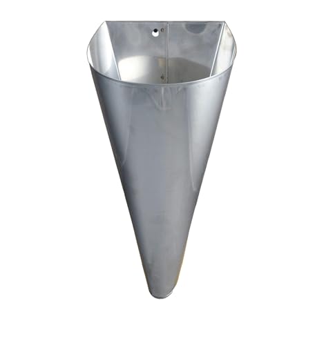 Stromberg's Poultry Processing Killing Cone, Galvanized Steel Restraining Cone for Chickens, Game Birds, Ducks, Geese, & Turkeys, Heavy-Duty, Rust-Resistant, Safe Hemmed Edges, X-Large