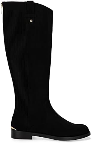 Kenneth Cole Women's Women's Wind Stretch Boot Fashion, Black, 5 | Image 3