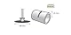 Dremel MAX Hochleistungs-Trennscheibe (SC456DM) Metall-Trennscheibe mit EZ SpeedClic System, 38 mm, max. Lebensdauer