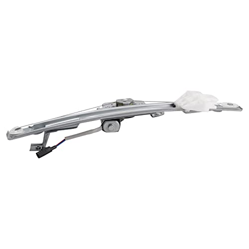 Image of TRQ Rear Passenger Side Power Window Motor and Regulator Assembly Power Compatible with 2004-2008 Chrysler Pacifica