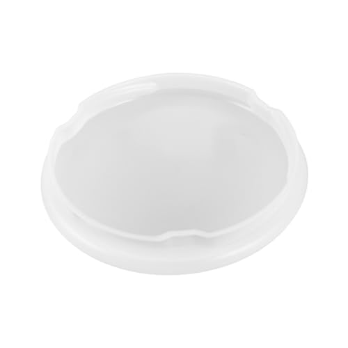 OSOLADY Paralume della per a Acrilico e Soffitto da Ventilatore Bianco in Copertura Fungo da 20 Cm, Diffusione Uniforme Luce Uffici e Camere da