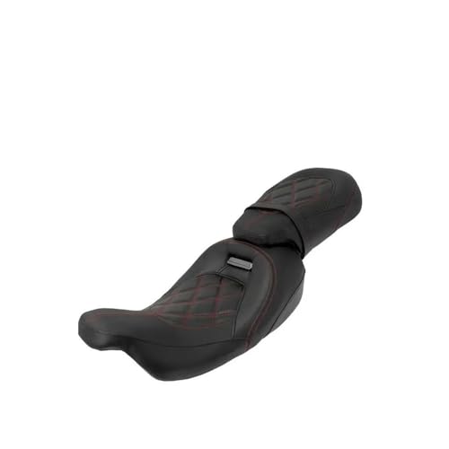 Asientos moto biplaza que mitigan el dolor lumbar para conductor y pasajero