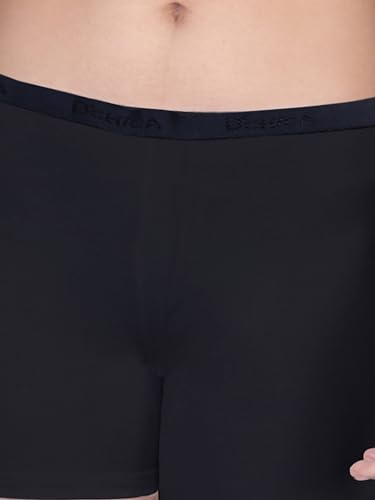 Image of DChica Essentials Women Boyshorts Panties, Bloomers for Women's with Good Hip Coverage & Inner Elastic, Seamless, High Rise Underwear Shorts - (Pack of 1 & 2) Solid Colors