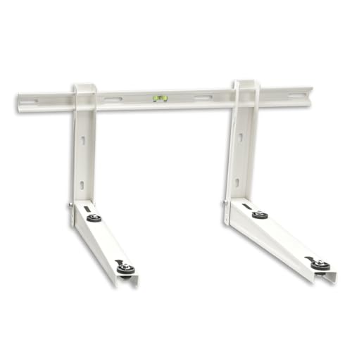 Wostore Support mural universel pour appareil extérieur de climatisation 550 mm 9000-36000 BTU jusqu'à 160 kg, console murale pour climatisation split et...