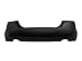 MBI AUTO - Primered, Rear Bumper Cover for 2013 2014 2015 Nissan Altima Sedan (4-Door) 13-15, NI1100287