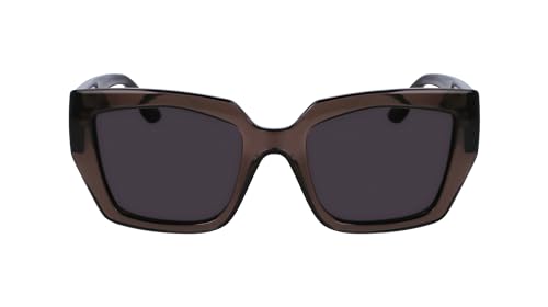 KARL LAGERFELD Women's Sunglasses KL6143S - Grey with Solid Grey Lens