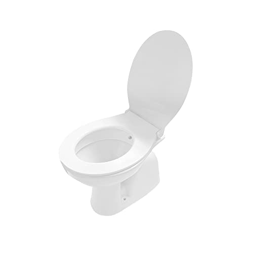 Toilette Abfluss Boden Stand-WC + Aufputzspülkasten + SoftClose Deckel – Bild 7