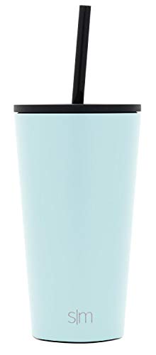 Simple Modern Insulated Tumbler Cup with Straw Lid and Flip Lid | Reusable Stainless Steel Water Bottle for Cold Brew… - Imagen 3