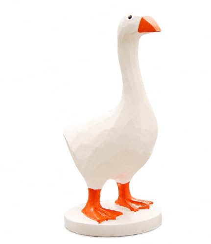 GRAPMKTG Magnetic Goose Key Holder Cute Desk Goose Home Decor Kawaii Room Decor for Office Table Aesthetic Funny Bedroom Decor Housewarming Gifts for Women Men1 Pack