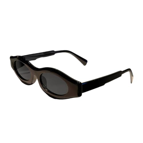 Lunettes de soleil ovales vintage couleur bonbon pour femmes mode estivale