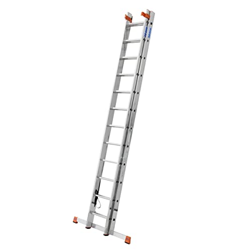 Krause Monto 129789 Sprossenleiter Treppe 3-teilig