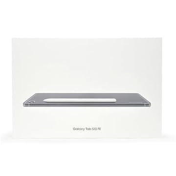 Samsung Tablet Android Galaxy Tab S10 FE 256 GB WiFi, tela grande, bateria de longa duração, processador Exynos 1580, IP68, S Pen para anotações, versão latino-americana - (cinza)