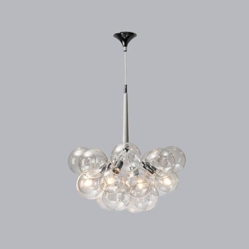 �k���� �X�N�[���n�E�X �N���A�K���X �o�u���V�����f���A �Ɩ� �_�C�j���O���[�� �~�b�h�Z���`�����[ ���_�� �y���_���g���C�g �N���X�^�[ �O���[�u�{�[�� LED �݂艺���V�䃉���v ���r���O �Q���p (�V���o�[�z���C�g�A4�� 12�C���`)