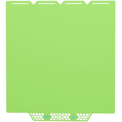 Image of BIQU CryoGrip Pro Glacier Build Plate for Snap-Maker U1 3D Printer | Low Temperature Printing, Double-Sided Spring Steel Sheet, 276X301mm, Green