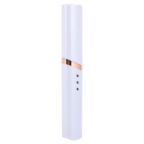Alasum Schnellheizbare Wimpernzange Elektrisches Wimperngerät aus Abs mit Aluminiumrohr Tragbar Einfach zu Bedienen für Frauen und Mädchen Aaa (nicht Enthalten),