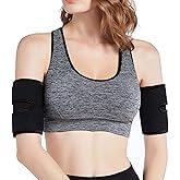Hot Sweat Neoprene Compression Arm Sauna Sleeves Slimmer Bands Wraps Arm Trimmers for Men & Women (a Pair)-RED-SIZE-XL-image-11