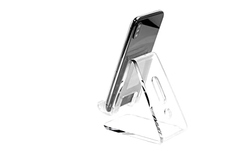 Acrylic Iphone Phone Stand, Phone Holder, Cell Phone Stand For Iphone 14 Pro, 13, 11, Xs, X 8 7 6, & Android Smartphones #TOP2