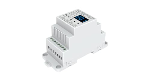 Dotlux DMX Empfänger/Dimmer mit integrierter Stand Alone Funktion 4 Kanäle 12-24V DC 4x5A Hutschiene