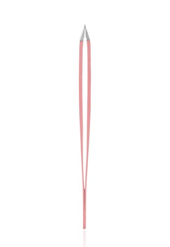 Pinzas de depilar para cejas Switzerland rectas color rosa estilo pinzas elite 4