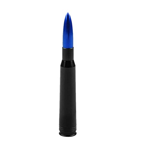 BESPORTBLE Universal Aluminum Alloy Car AM FM Radio Aerial Antenna Modified Bullet Antenna