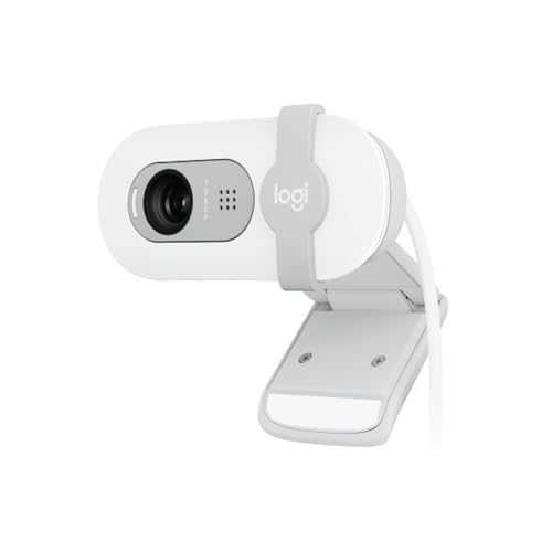 Logitech Brio 100 Full HD-Webcam, 1080p Webcam für Streaming - Bianco – Ansicht 4