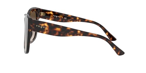 Image of Vogue Eyewear Women Gradient Brown Lens Pillow Sunglasses - 0VO5338SW6561354
