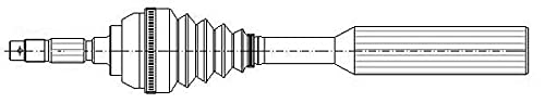 Metelli 17-0381 Albero Motore/Semiasse