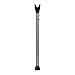 SABRE Adjustable 2-in-1 Door Security Bar, Door Stop Bar Secures Onto Door Knob, Strong Scratch-Proof Grip, Steady Against Floor, Removable Door Knob Top For Sliding Door Use, Portable & Easy to Use