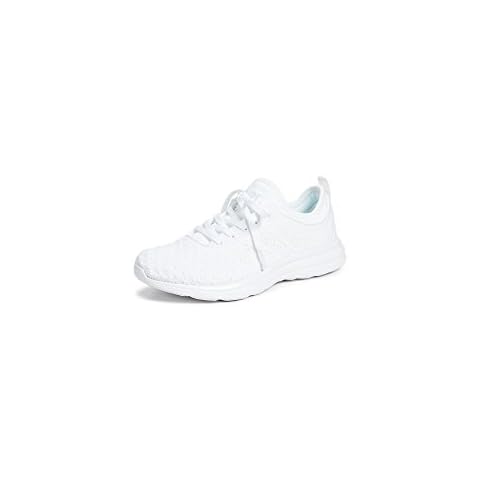 Athletic Propulsion Labs (APL) Women's Techloom Pro Sneaker, White/Black/Gum, 7 Cover