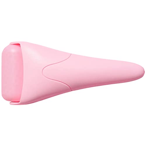 AUTSUPPL Cold Compress Facial Roller for Face Massage Portable Eye Manual Tool for Puffiness Relief Lightweight and Easy to Carry for All Skin Types Pink