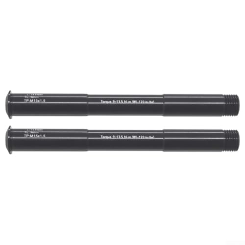 Eje pasante de aleación de aluminio de alta calidad perfectamente adecuado para RockShox 1 Fos (15 x 100 mm)