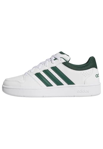 adidas Men's Hoops Classic Shoes, FTWR White/Collegiate Green/FTWR White, 9 UK