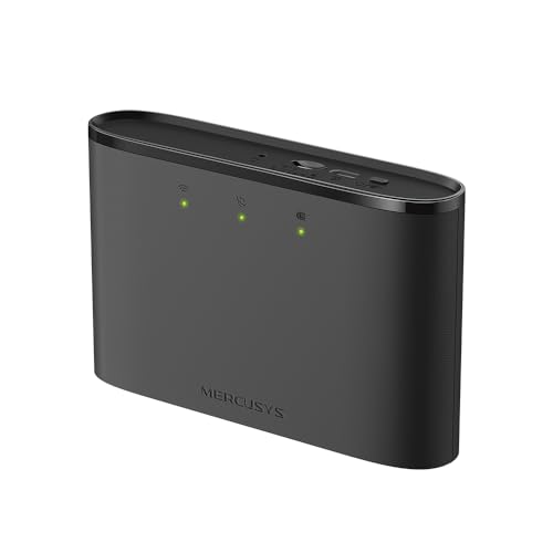 MERCUSYS MT110 Mifi with Free SIM card, 4G router, Travel Mobile Wifi Hotspot, Connects Up to 10 Devices, Rechargeable 2200mAh Battery for 10 hours, Portable Router with Sim Slot, Easy Management MERCUSYS MT110 Mifi with Free SIM card, 4G router, Travel Mobile Wifi Hotspot, Connects Up to 10 Devices, Rechargeable 2200mAh Battery for 10 hours, Portable Router with Sim Slot, Easy Management