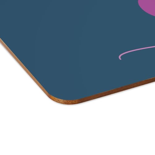 Sets de table en liège bleu lot de 4 pour protéger la table des repas d'enfants - 4