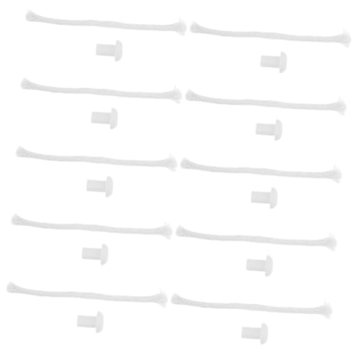 10 sets de mechas de algodón para lámparas de alcohol