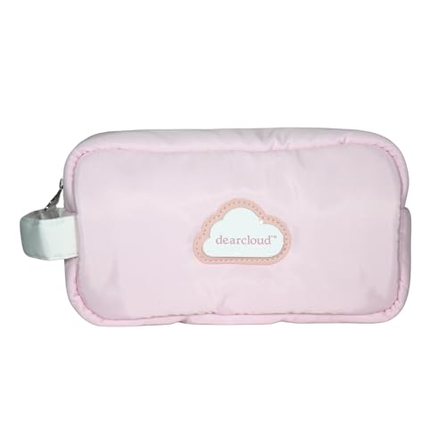 dearcloud Dear Rose Cosmetics Bag – Puffy Makeup Travel Bag