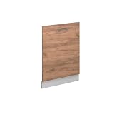 Vicco Pannello frontale della lavastoviglie Fame-Line, Rovere dorato, 60 cm senza piano di lavoro, per la combinazione con altri moduli della serie Fame-Line