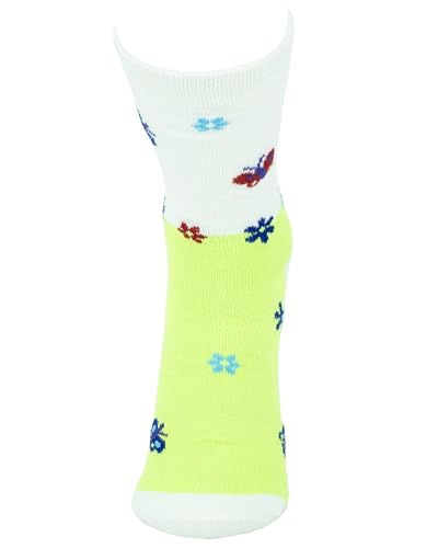 Gelante 12-Pack Girl Children Toddler Kids Cute Cotton Crew Novelty Socks4