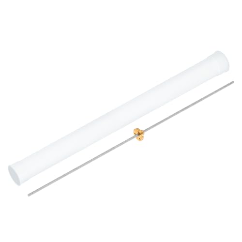 Vis plomb Tr4X1 avec ecrou laiton et tube emballage de protection
