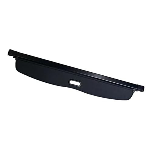 RéTractable ÉTagèRe ArrièRe Coffre Pour Tesla Pour Model Y Pour Juniper 2025 2026 Cache-bagages Rétractable Protection Coffre Arrière(Noir)